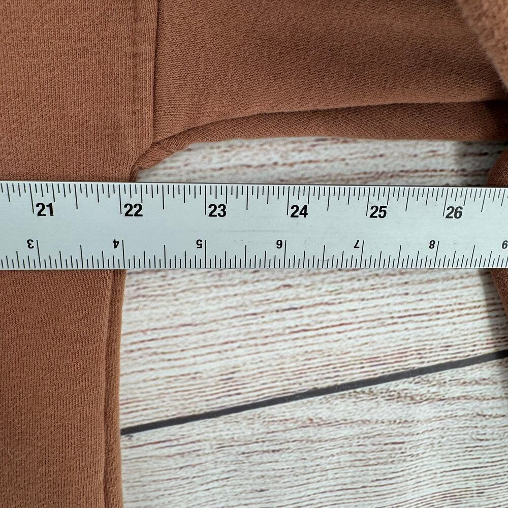 Varley Rowan Sweat Crewneck Sweatshirt Womens Large Brown Fleece - Picture 11 of 14